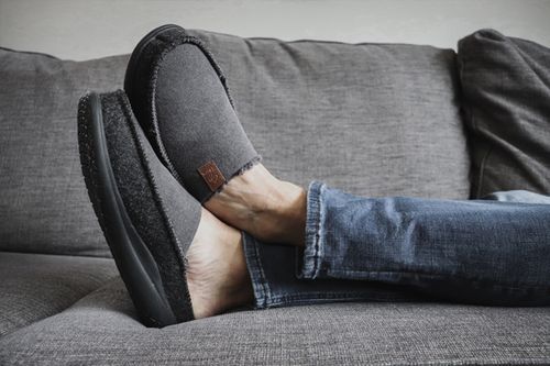 Max Sports Mule Slipper in Grey